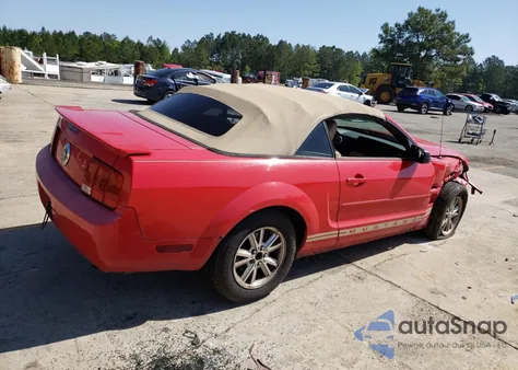 2008 Ford Mustang из США, поврежденный, VIN 1ZVHT84N385190337